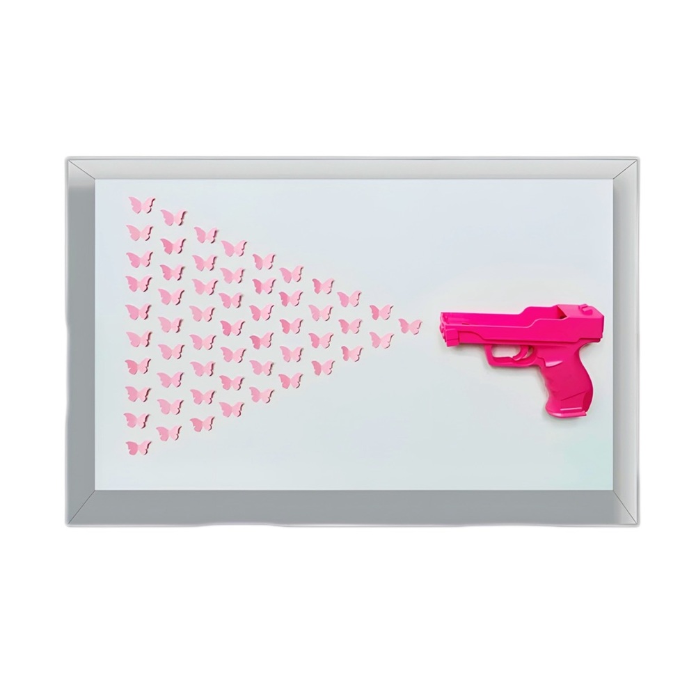 3D Shadow Box Wall Art Butterfly